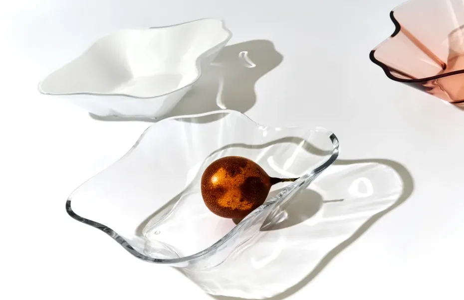 Aalto blomma schaal 279x75 mm, Rio bruin