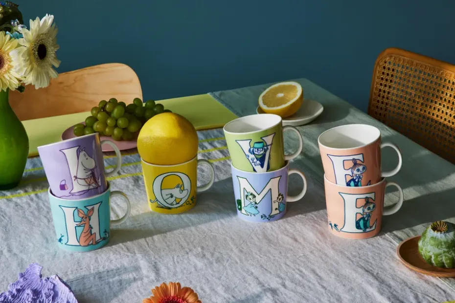 ABC Moomin mok 40 cl, E