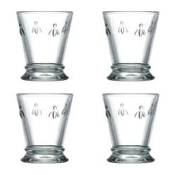 Abeille drinkglas 26 cl 4-pack, Transparant
