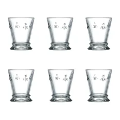 Abeille drinkglas 26 cl 6-pack, Transparant