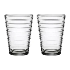 Aino Aalto tumbler 2-pack 33 cl, helder
