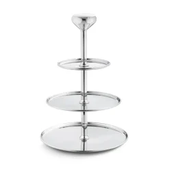 Alfredo taartstandaard 3-laags, 30 cm.