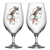 All about you bierglas 40 cl 2-pack, Near you beer (rusty orange)