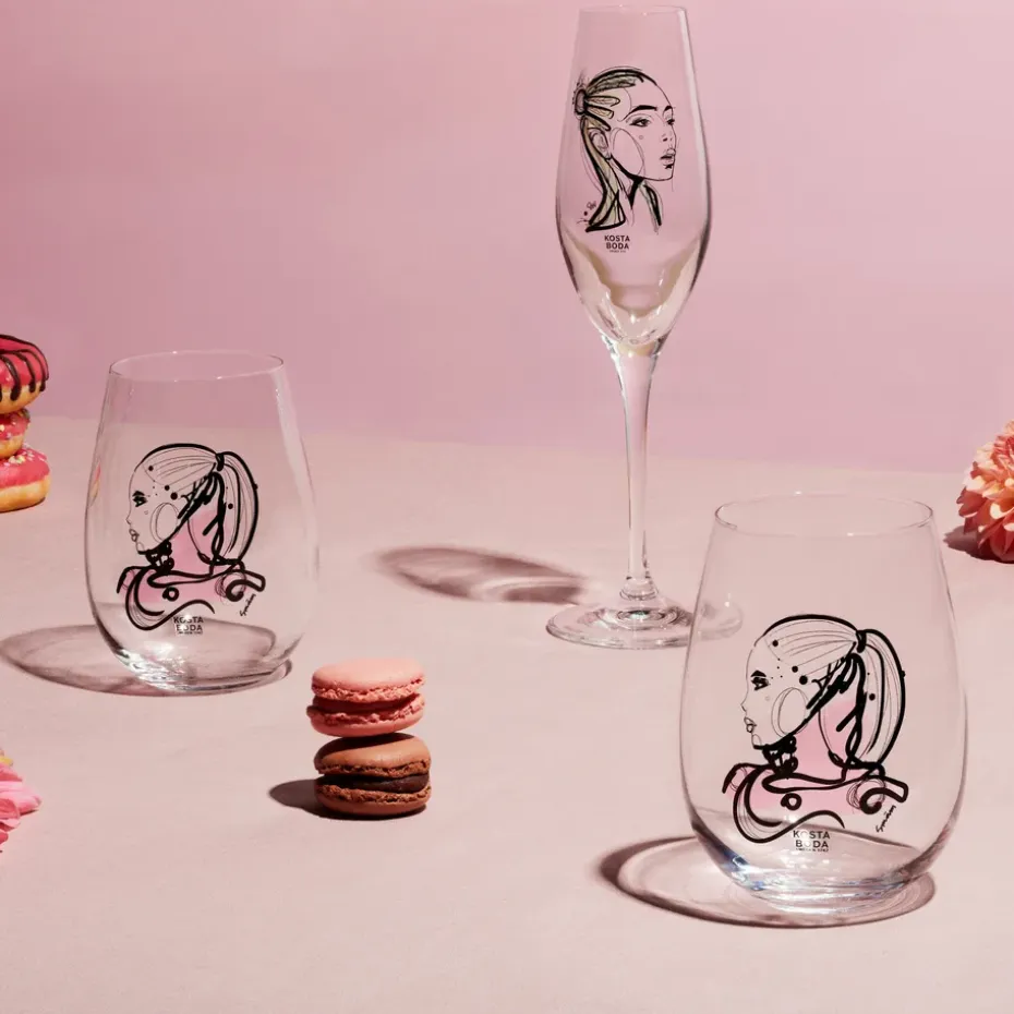 All about you champagneglas 24 cl 2-pack, Forever Yours