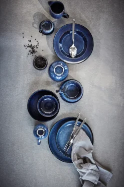 Amera espressokopje en schotel 8 cl, Blauw