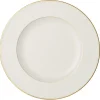 Anmut Gold bord Ø 27 cm, Wit