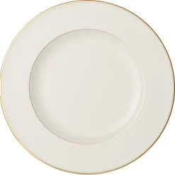 Anmut Gold bord Ø 27 cm, Wit