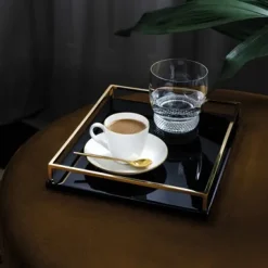 Anmut Gold espressoschoteltje, Wit