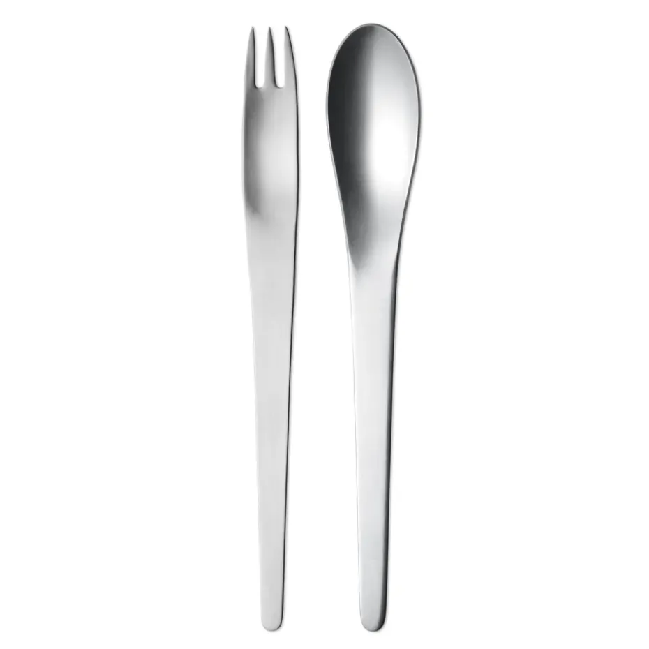 Arne Jacobsen saladebestek, 2-delig
