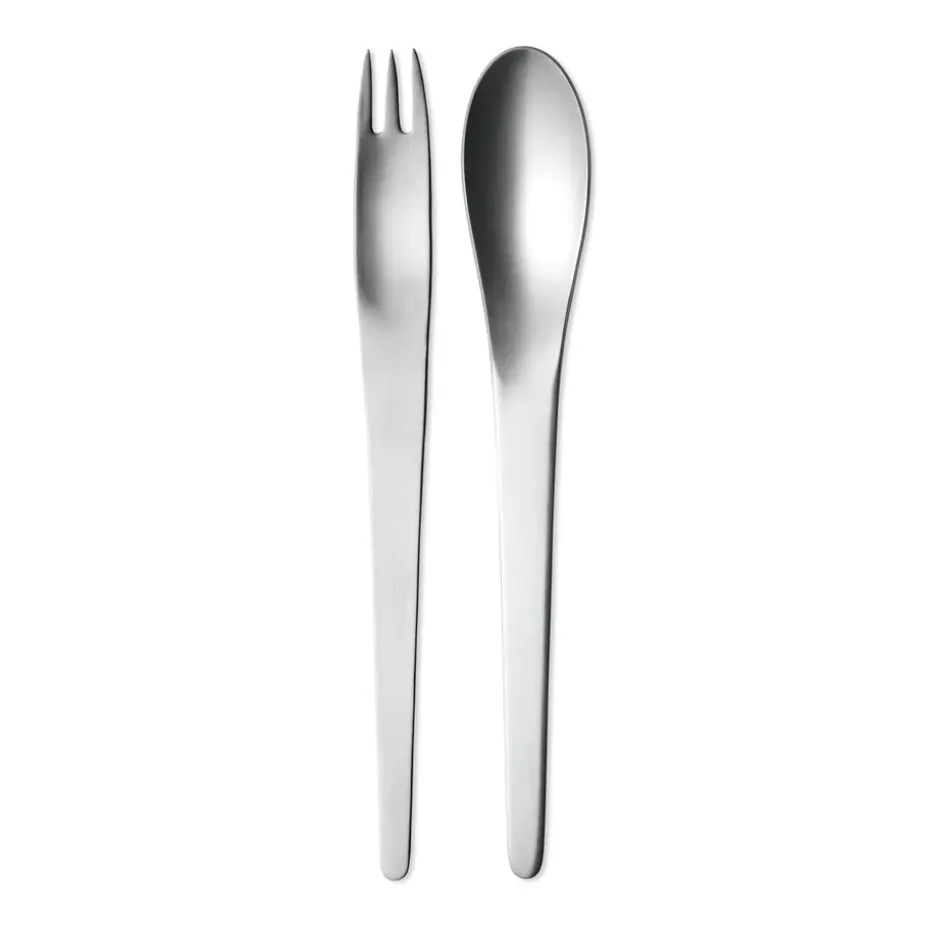 Arne Jacobsen serveerbestek, 2-delig