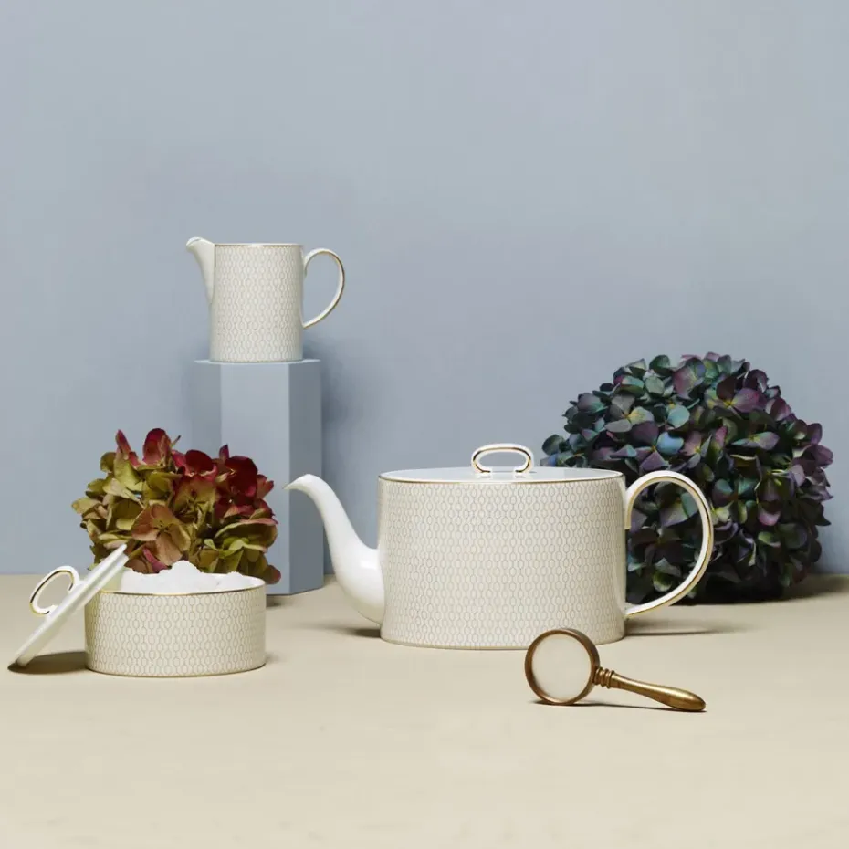 Arris theepot, wit