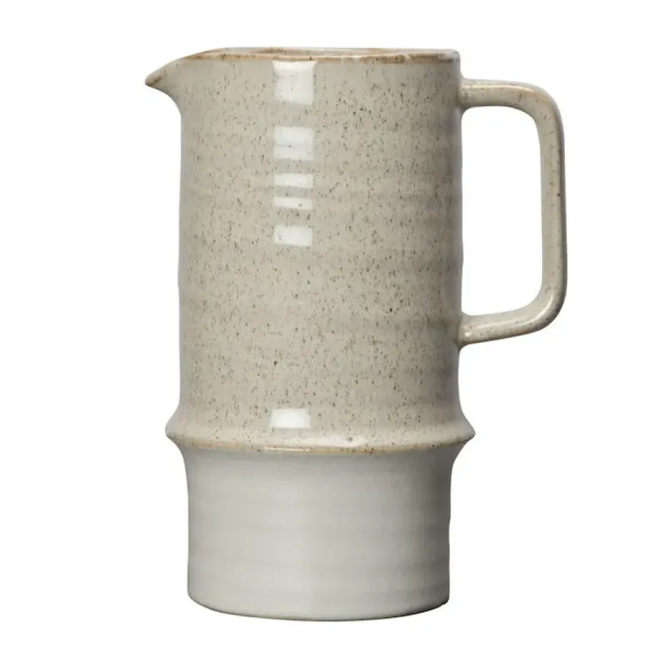 Asparagus kan beige-matwit, 17 cm