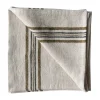 Astrid linnen servet 50x50 cm, Olive