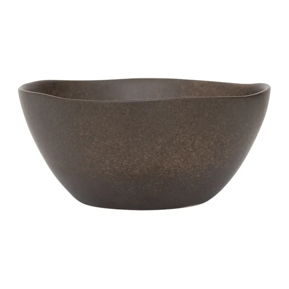 Ateljé kom Ø15,5 cm, Brown