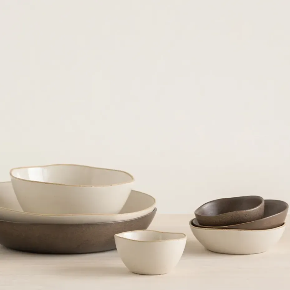 Ateljé kom tapas L Ø12 cm, Brown