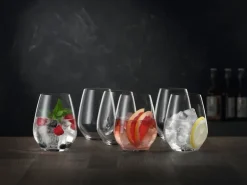 Authentis Casual rodewijnglas 46 cl 6-pack, Helder