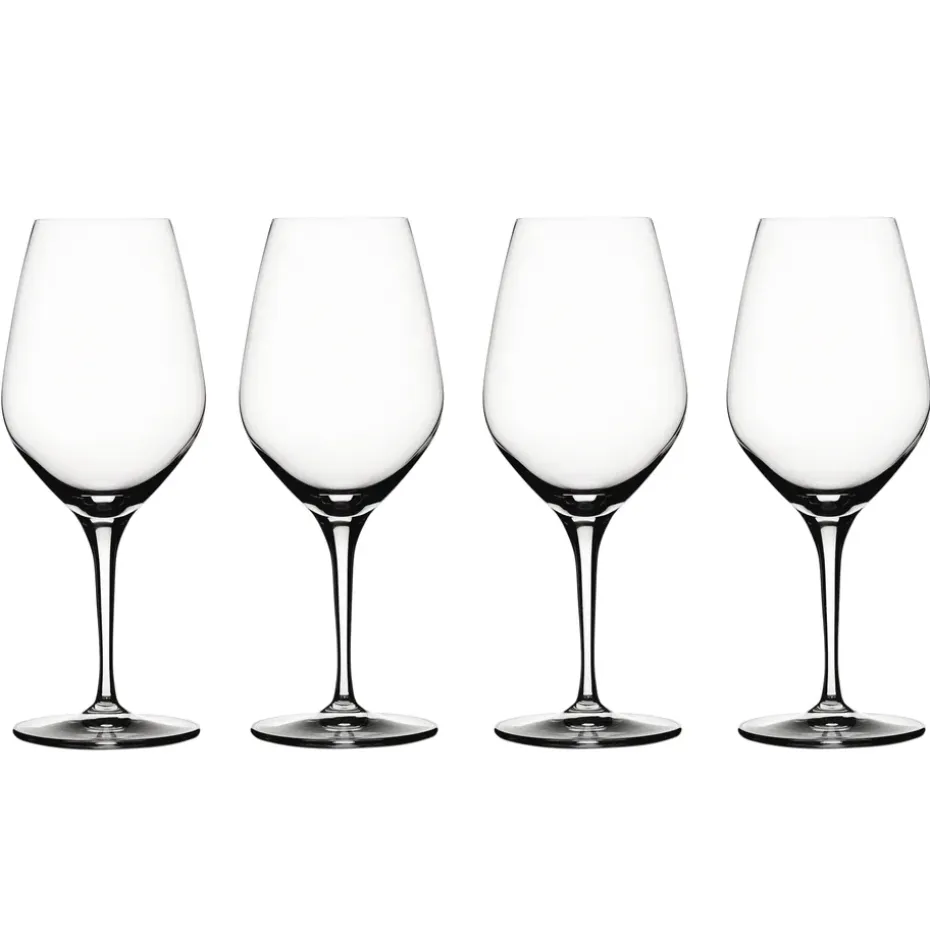 Authentis Red wijnglas 48 cl, 4 stuks, transparant