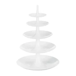 Babell koekjeschotel-etagère big, Cotton white