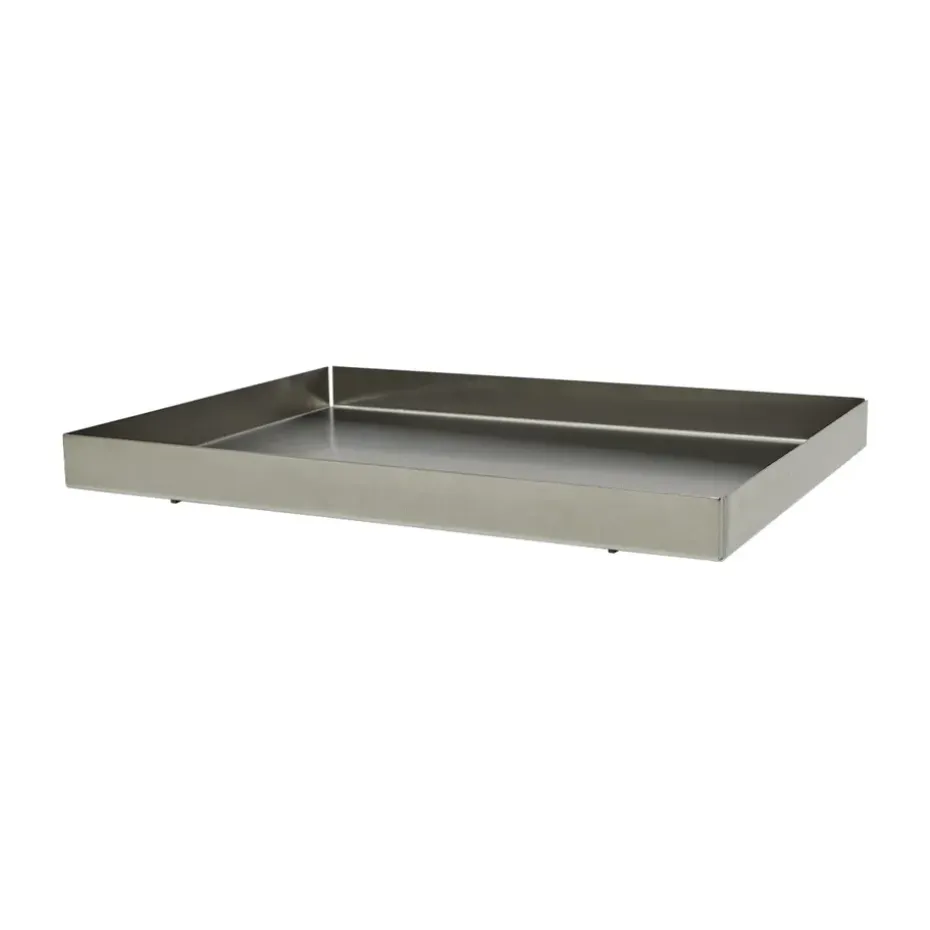 Bakku dienblad large 24,5x31,5 cm., Steel