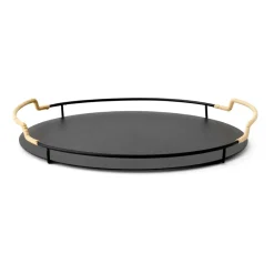 Balcony serveerschotel Ø36,5 cm, Zwart