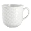 Basket mok 37 cl, Wit