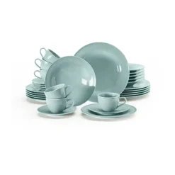 Beat serviesset 30-delig, Arctischblauw