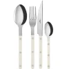 Bistrot bestek shiny 24-delig, Ivory