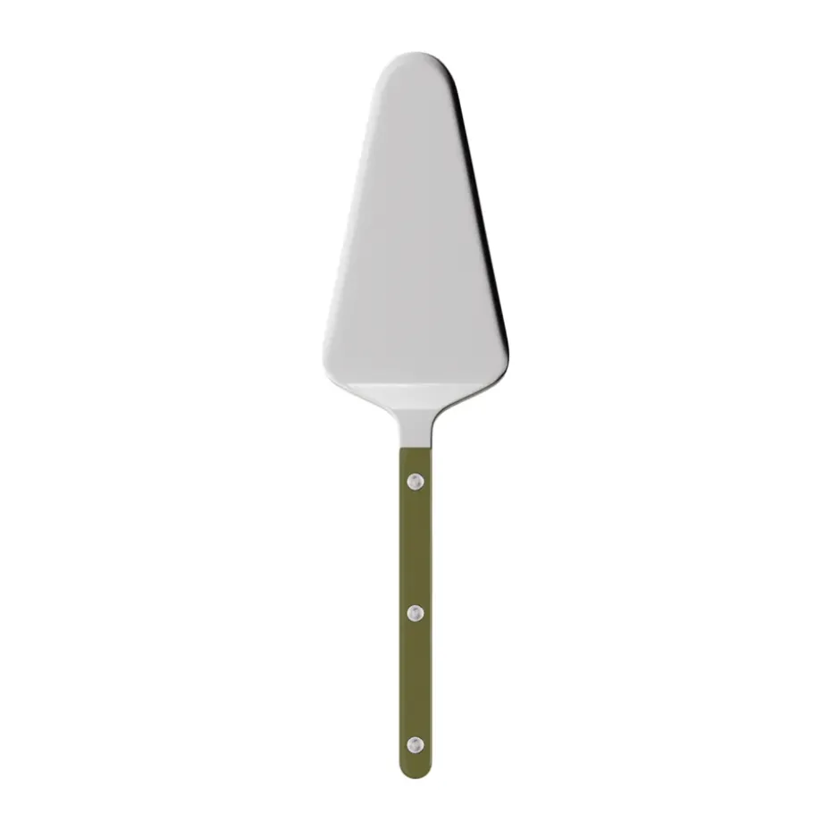 Bistrot solid taartschep 25 cm, Green fern