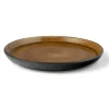 Bitz bord gastro Ø 21 cm, Zwart-amber