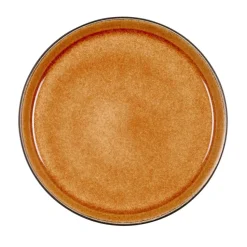 Bitz bord gastro Ø 21 cm, Zwart-amber