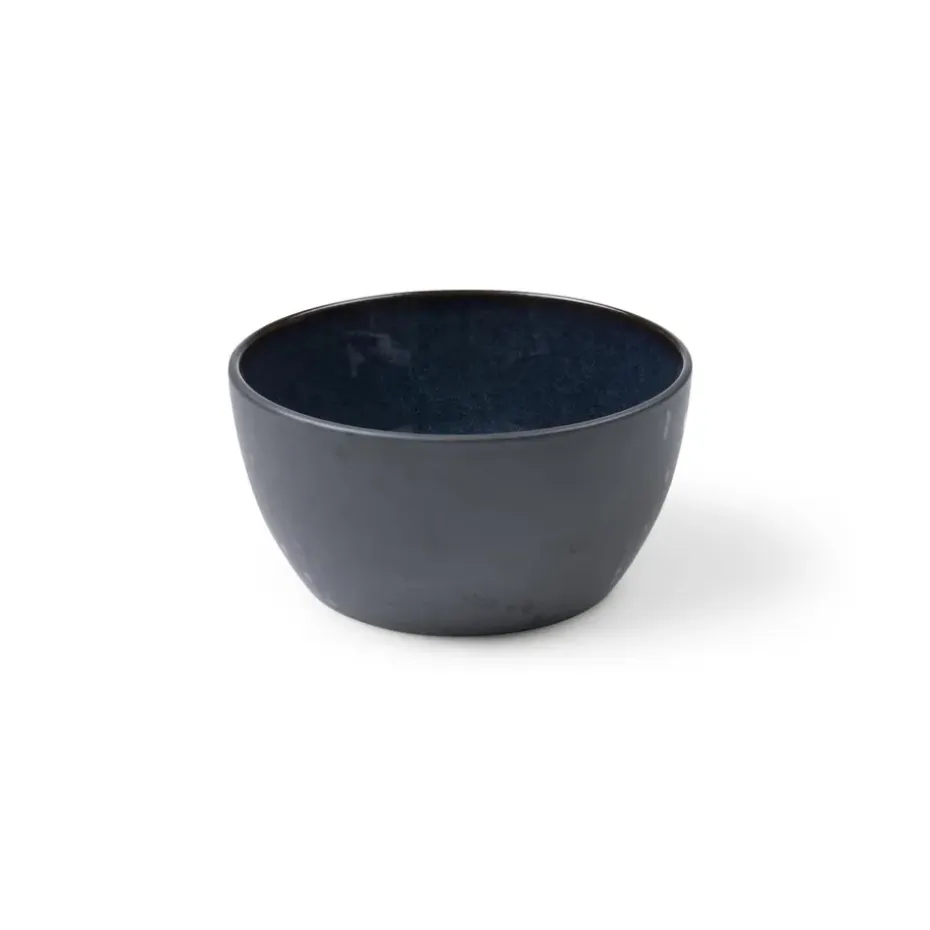 Bitz kom Ø 14 cm zwart, Zwart-donkerblauw