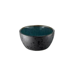 Bitz kom Ø 12 cm zwart, Zwart-groen