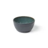 Bitz kom Ø 10 cm zwart, Zwart-groen