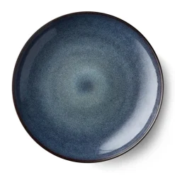 Bitz schaal Ø 40 cm zwart, Zwart-donkerblauw