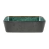 Bitz schotel rechthoekig 21x28 cm, Black-green