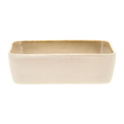 Bitz schotel rechthoekig 14x19 cm, Cream white