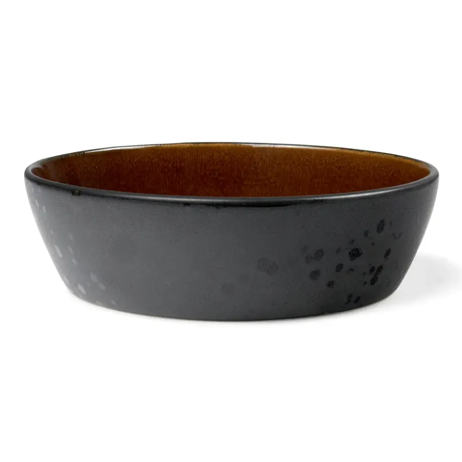 Bitz soepkom Ø 18 cm, Zwart-amber
