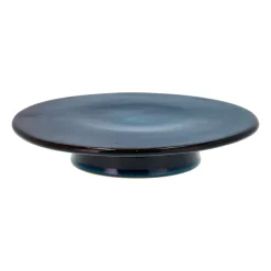Bitz taartbord op voet Ø30 cm, Donkerblauw