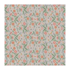 Blomglänta tafelkleed 145x145 cm, Multi