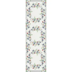 Blomkrans tafelloper 35x120 cm, Multi
