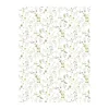 Blomsteryra gewaxt tafelkleed, Groen