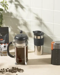 Bodum travel mug 35 cl roestvrij staal, Black
