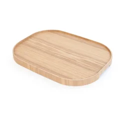 Bosign dienblad curveline large 34x47 cm, Wilgenhout