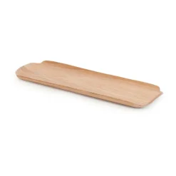 Bosign houten dienblad leaf, Wilgenhout