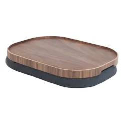 Bosign schootdienblad curveline large 34x47 cm, Walnoot