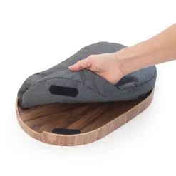 Bosign schootdienblad curveline medium 26x39 cm, Walnoot