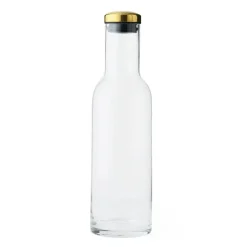 Bottle karaf 1 l., glas-messing