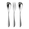 Bourton Bright serveerbestek, 3 stuks, Roestvrij staal
