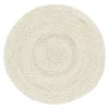 Braided placemat Ø38 cm, Ivory