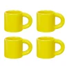 Bronto espressokopje 10 cl 4-pack, Yellow